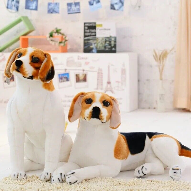 Hund Plüschtier 90cm Riesig Groß Stofftier Kinder Geschenk Deko