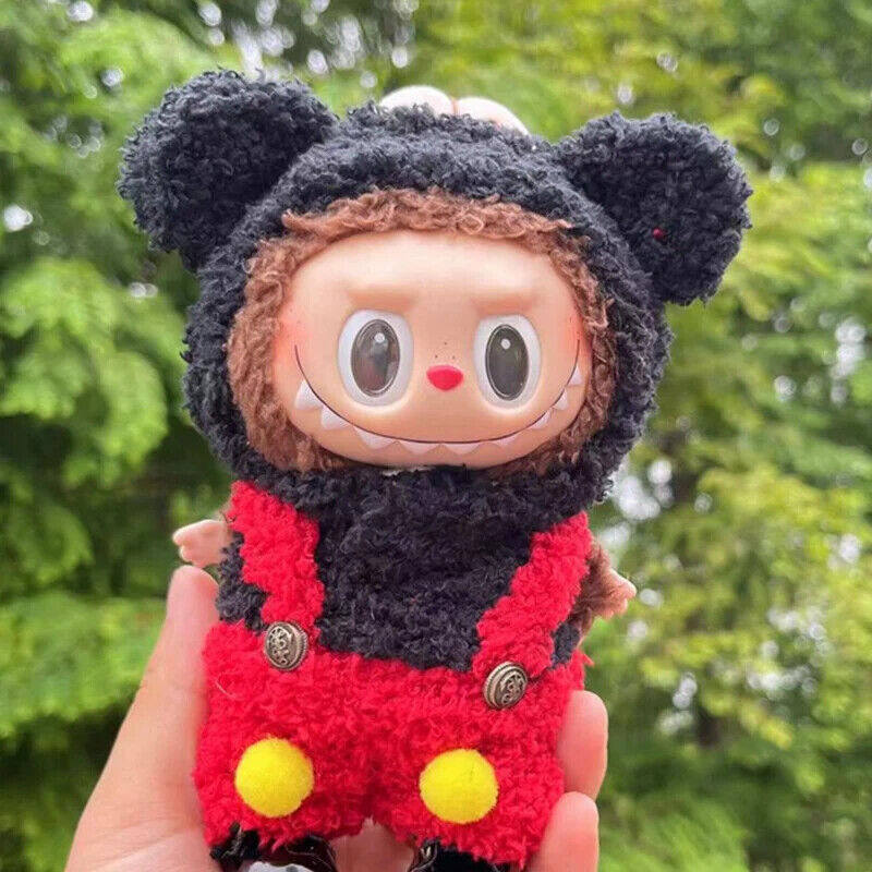Nette Mini Plüsch Puppe Kleidung Outfit Zubehör für Idolpuppen