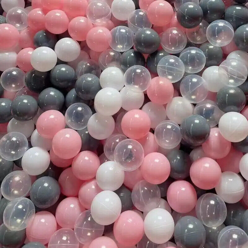 HABO 100 Stück Bälle Für Bällebad KInder Geschenk Spielzeug Ball Bunt 