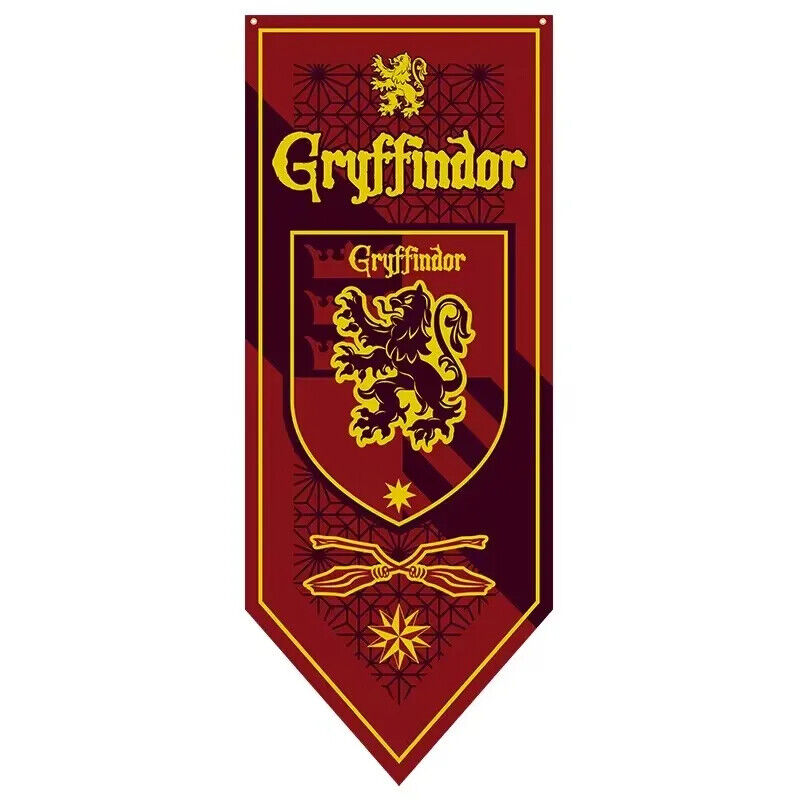 Harald Potter Hogwarts Flaggen 40x120cm Zauber Film Dekoration Geschenk Party