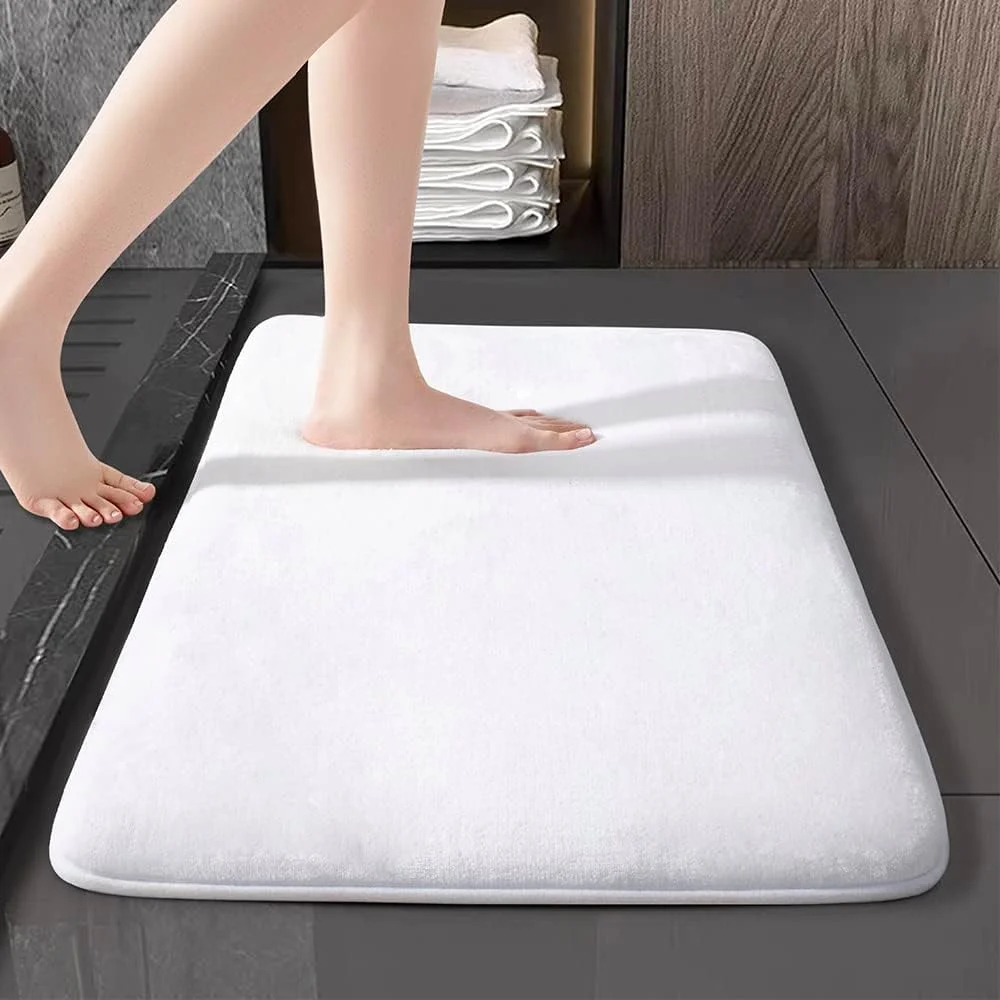 Duschmatte Bodenmatte Super Saugfähige Badematte rutschfest Badezimmer weich