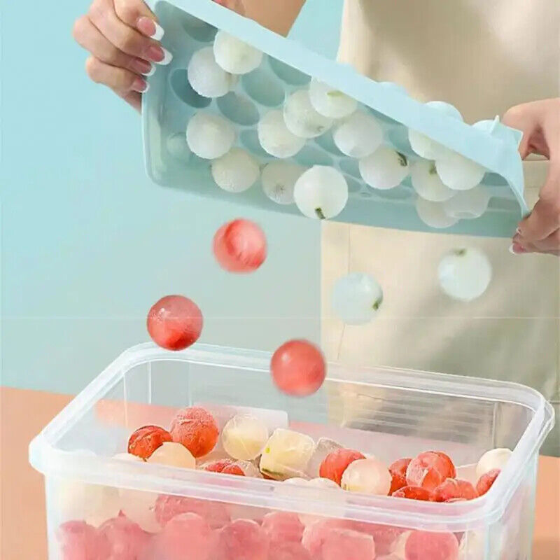 Eiswürfel Form Kugeln kleine Eis Bälle Sommer kugelförmige Eiswürfel Quader