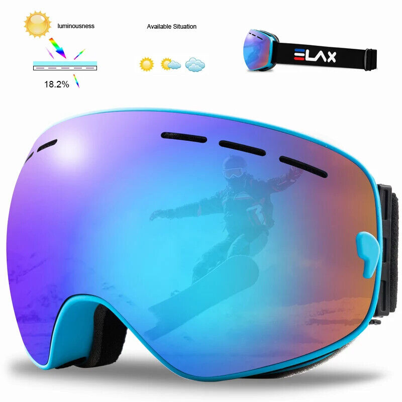 HABO Doppelschichtige Anti-Fog Ski Brille Snowboardbrille für Outdoor-Sportarten