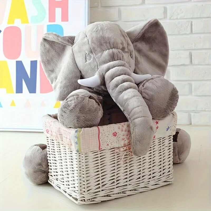 Elefant Plüschtier Kuscheltier weicher Niedlicher Elefant Stofftier Spielzeug  