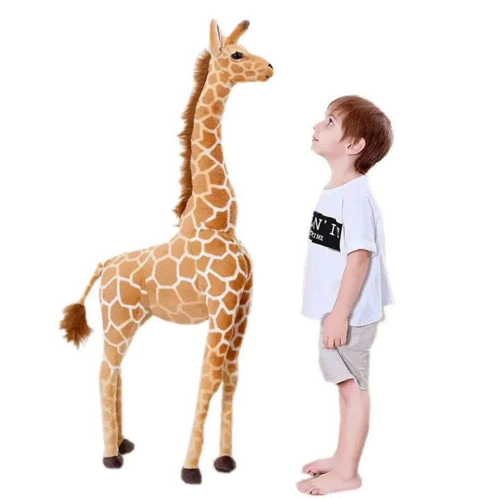 Giraffe Plüschtier 60cm Riesig Groß Stofftier Kinder Geschenk Realistisch Deko