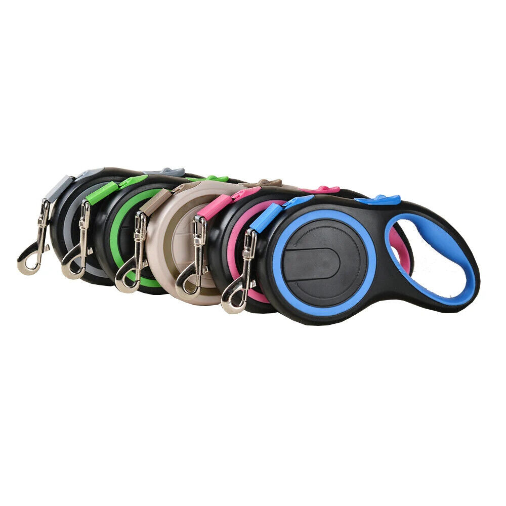 HABO Einziehbare Hundeleine 3m 5m 8m Roulette-Halsband für Hunde Strapazierfähig