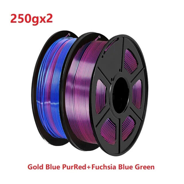 3D Drucker Filament PLA 1,75 Mm dreifarbig Filament Kunststoffmaterial Glänzend