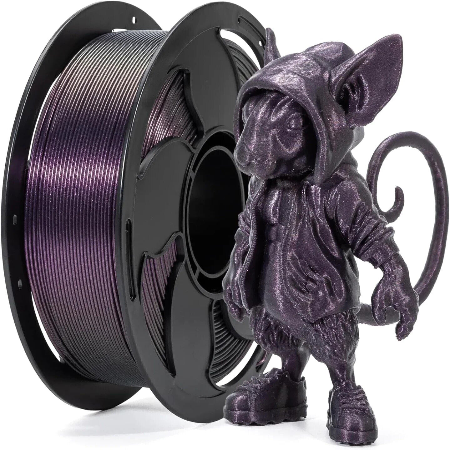 PLA Filament 1,75mm 3D Drucker Farbwechsel Glänzend 1kg/250g Spule 3D Drucker