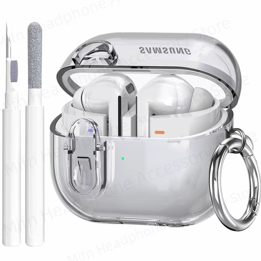 HABO Transparentes Schloss mit Reinigungskit für Samsung 