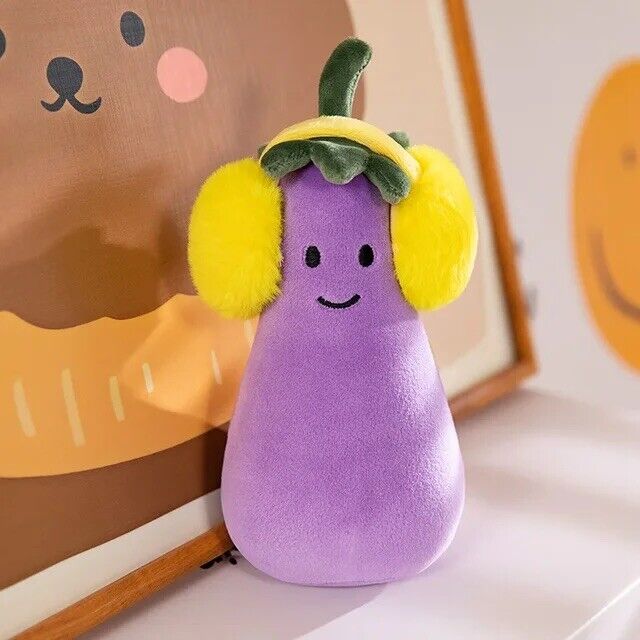 Halloween Kuscheltiere Plüsch Geschenk Teddybär Kürbis Vampir Aubergine Deko
