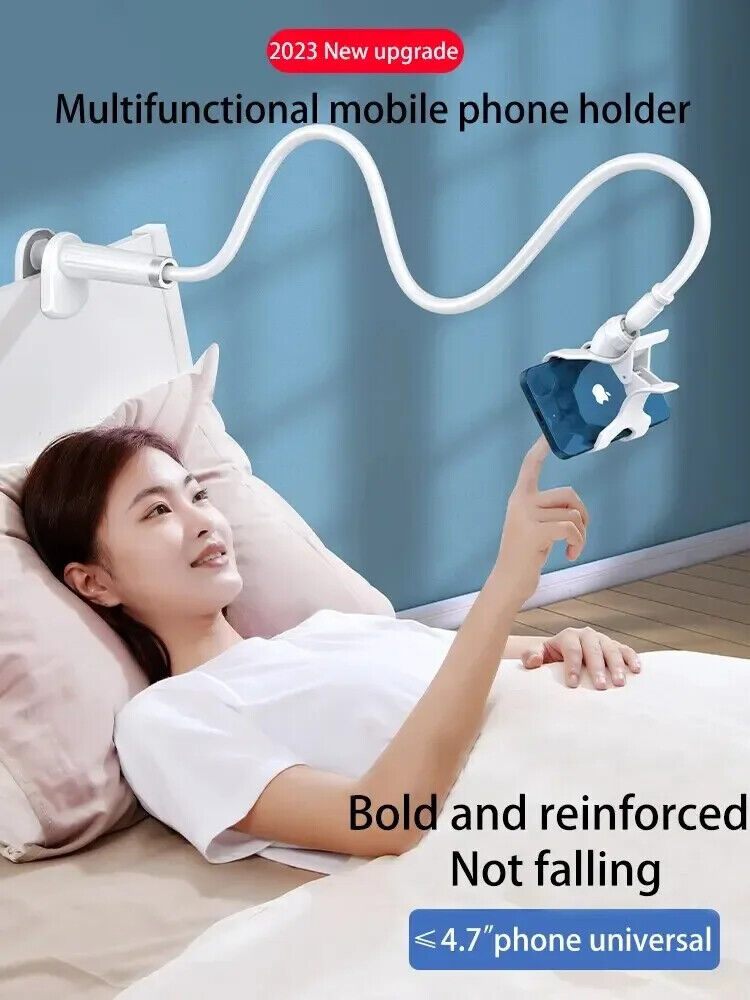 HABO 360-Clip Handy Halterung – Tragbare, Flexible & Desktop Ständer für Phone