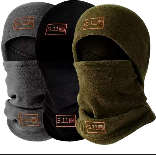 Sturmhaube Mütze + Schal Schutz vor Kälte taktisches Militär Set Thermo Kopf
