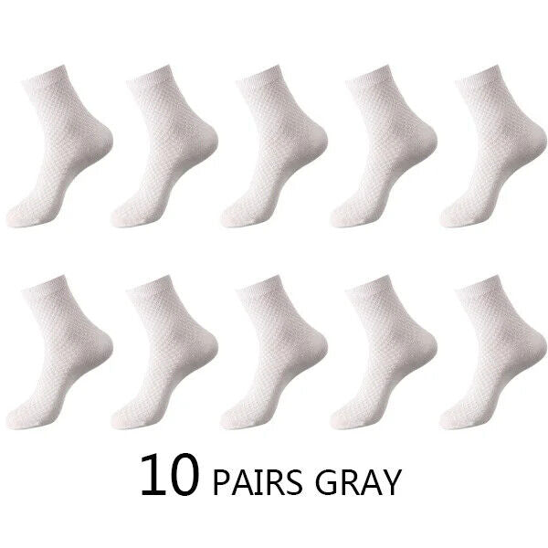 Hochwertige Premium Socken 10 Paare Atmungsaktive weiche Kompressions Socken