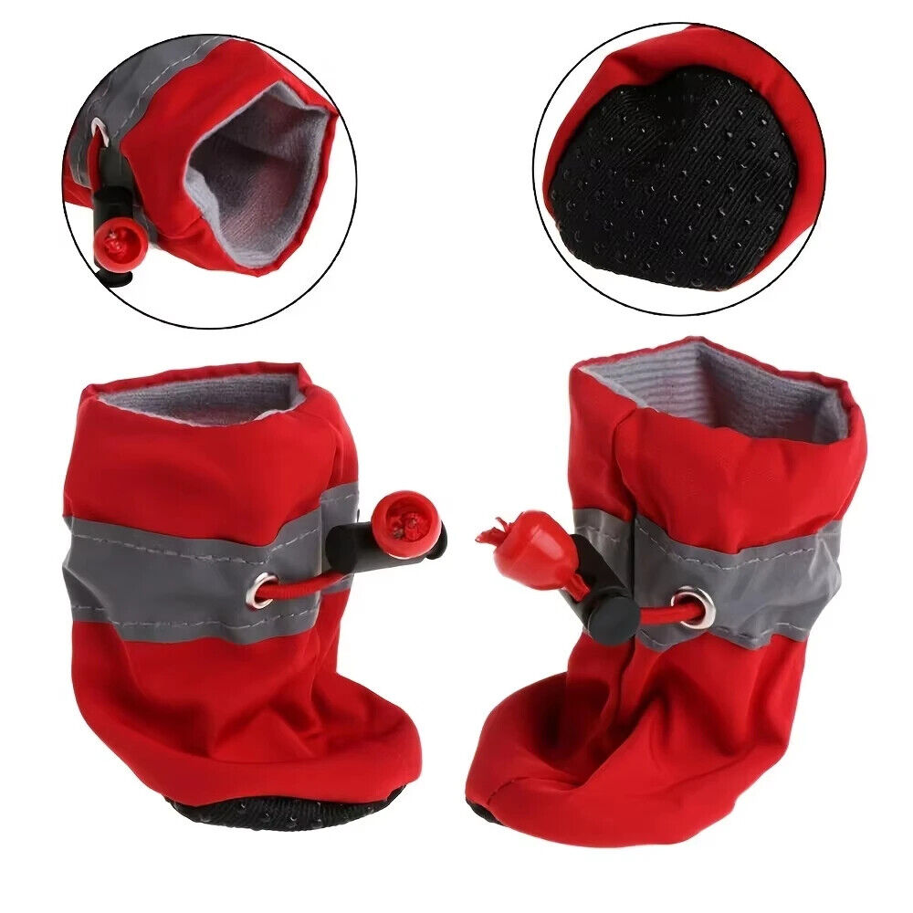 Haustier Hunde Füßlinge Wasserdichte Schuhe für Kunde Katzen etc. Anti Rutsch
