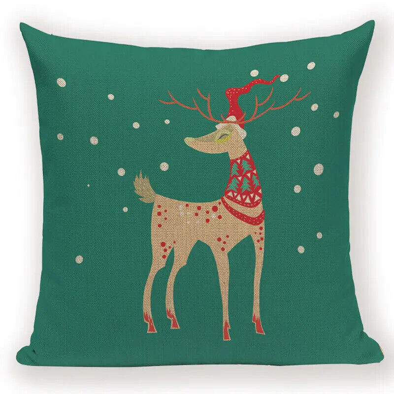 Weihnachtliche Kissenbezüge Weihnachtsdekorationen Kissen Christmas Geschenk