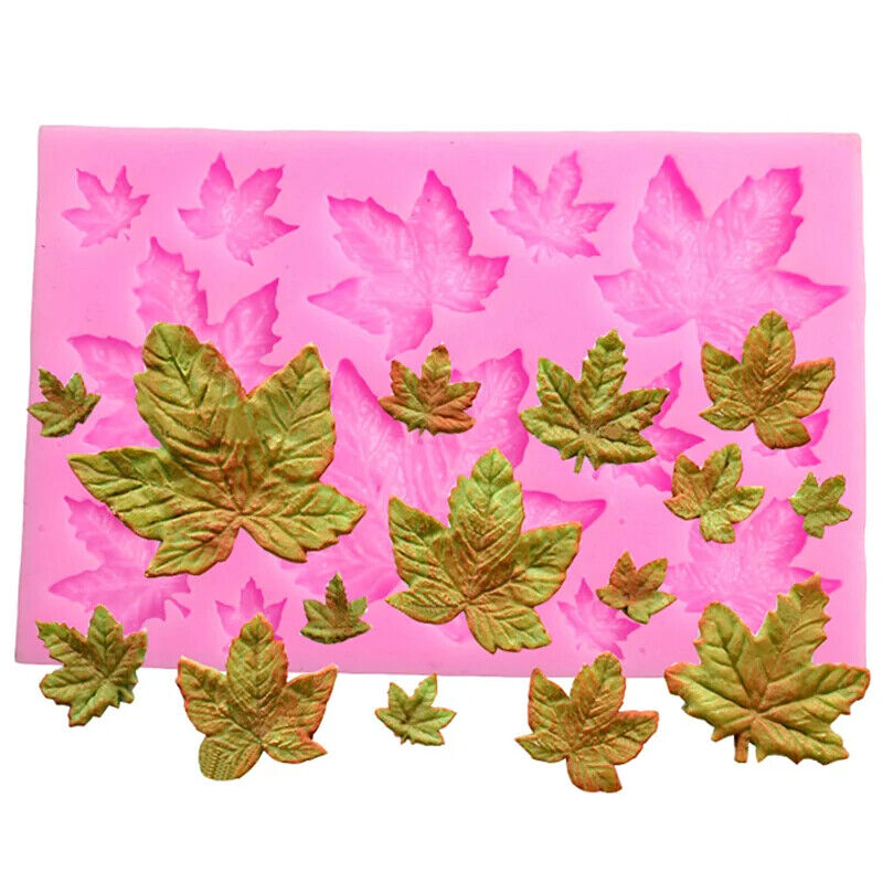 HABO Blatt Silikon Form Ahorn Kanada Geschenk Kuchen Backen DIY Schokolade Kind