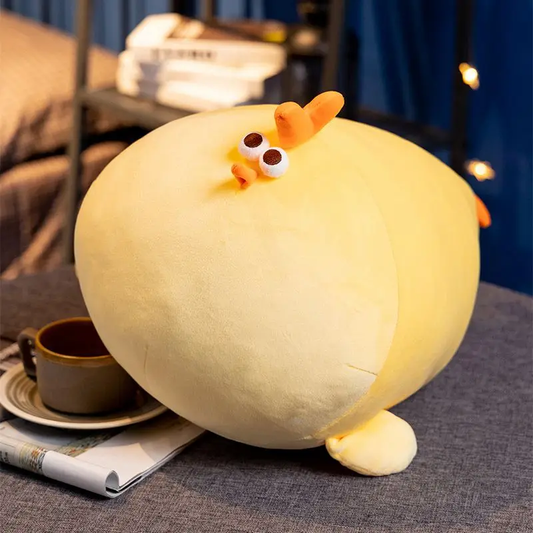 Squishy Gelb Küken Puppe Gefüllte Fettsäuren Weiche Huhn Tier Plüsch Spielzeug E