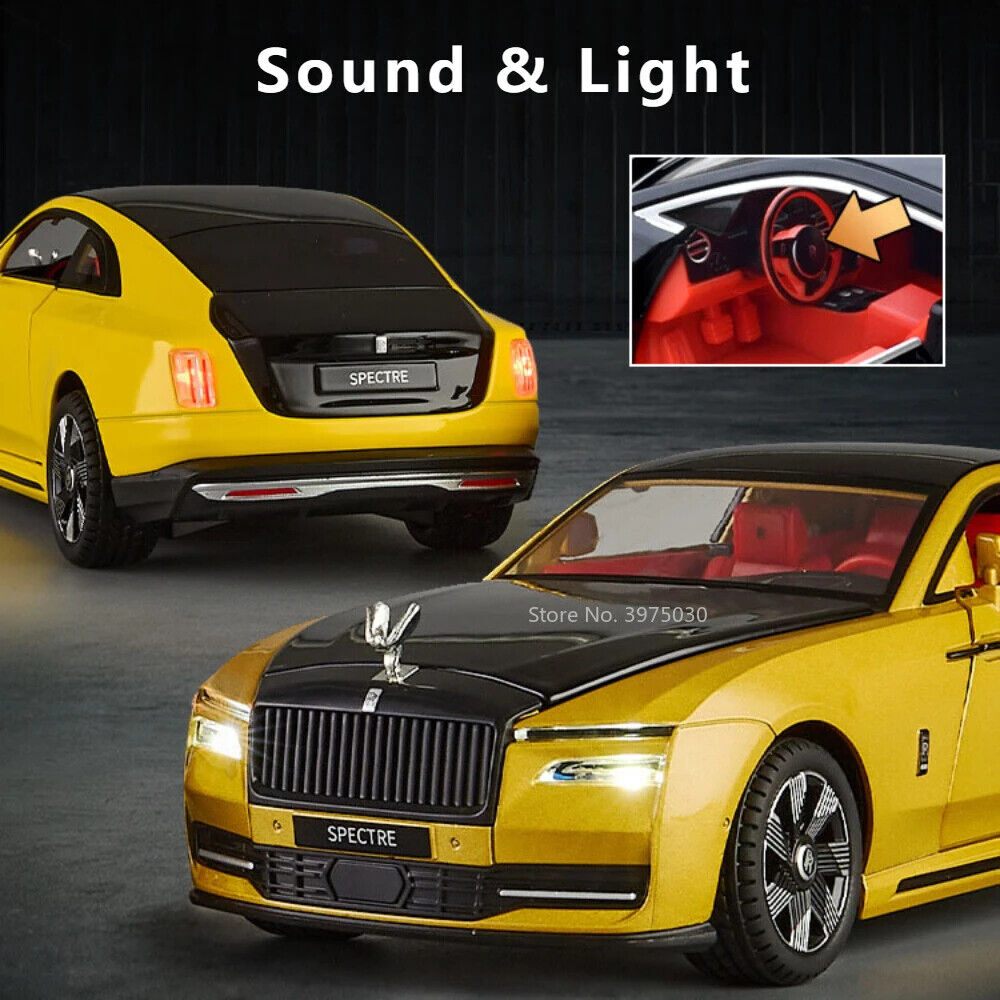 Rolls Royce Limousine Modell Auto Maßstab 1:24 detailgetreu aus Metall Sammler