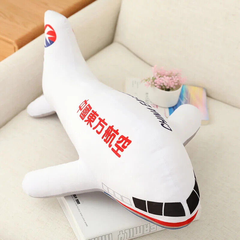 Flugzeug-Plüschkissen - Großes Kuscheltier 40/60/80cm