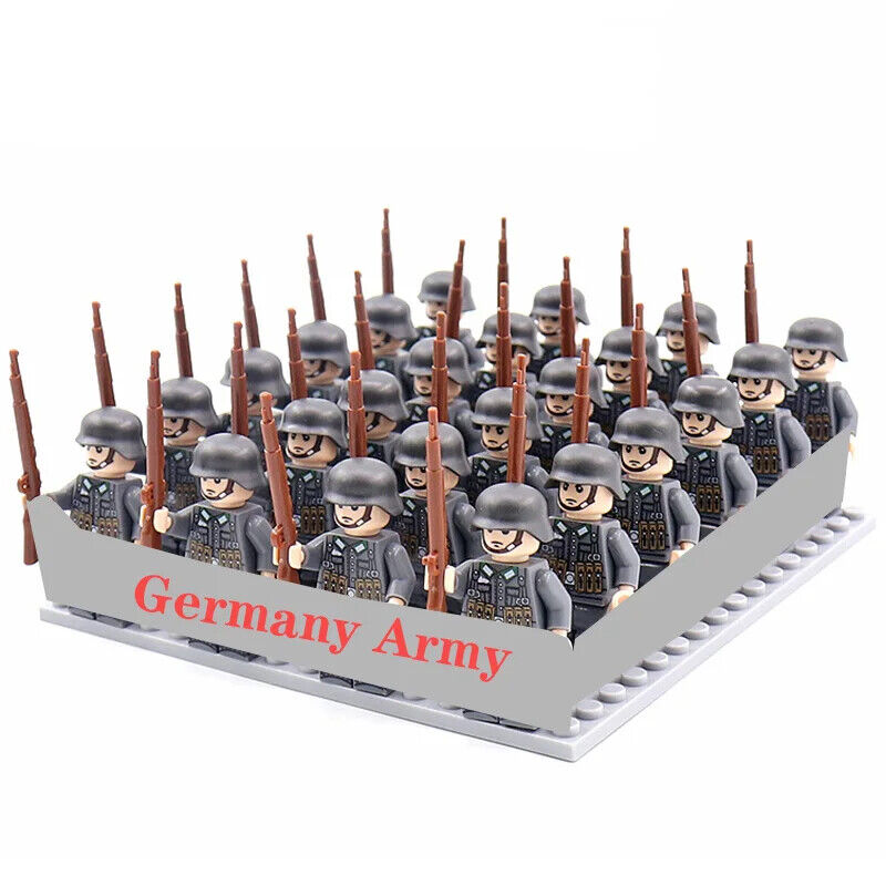 HBO Baustein Soldaten Steckbausteine Figuren Armeepersonal Set Spielzeug