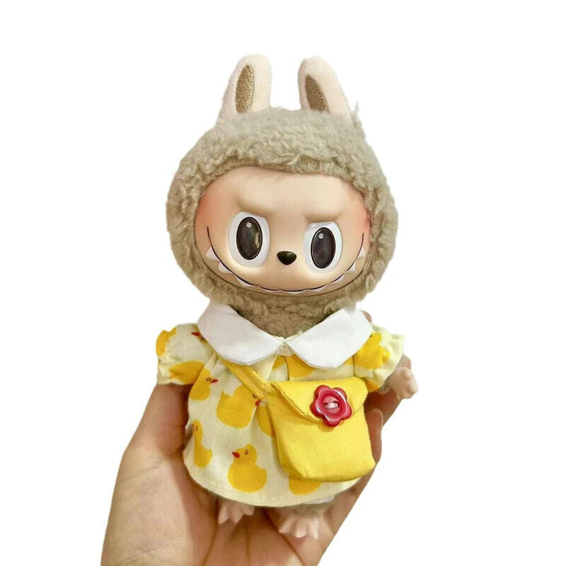 Nette Mini Plüsch Puppe Kleidung Outfit Zubehör für Idolpuppen