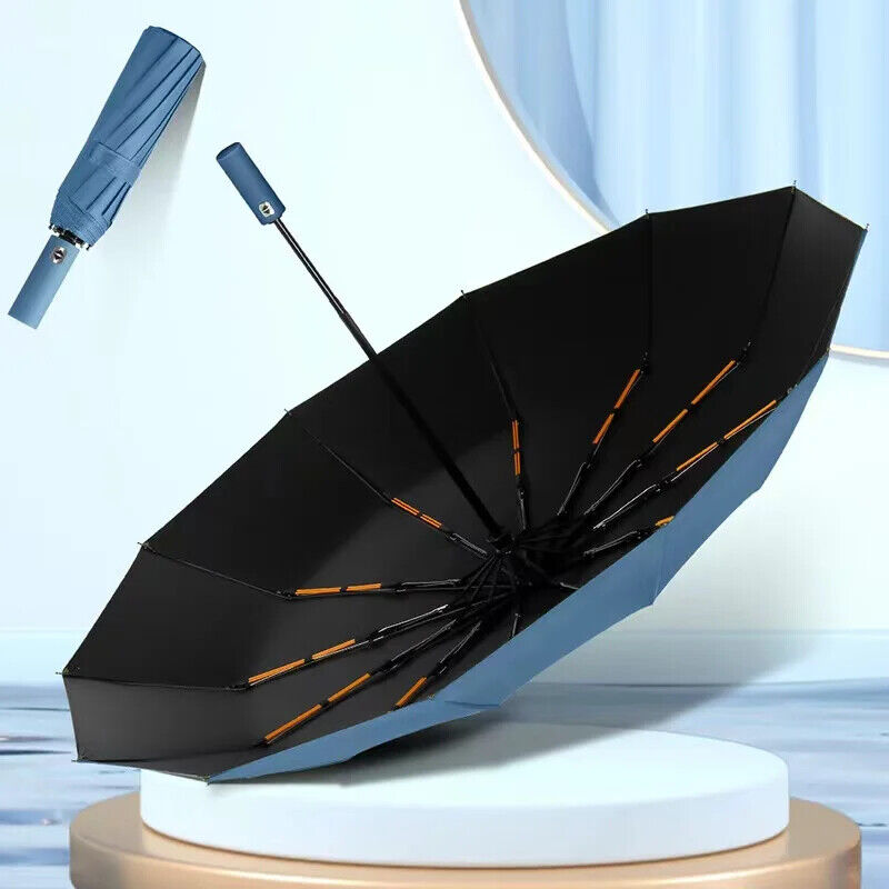 HABO Automatischer Regenschirm – Wetterfest & Robustes Design Herbst Frühling