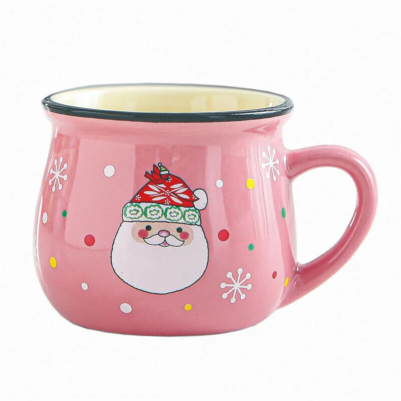 Keramik Tassen niedliche Kaffeetassen Dekoration Kaffeetasse Weihnachtsgeschenk
