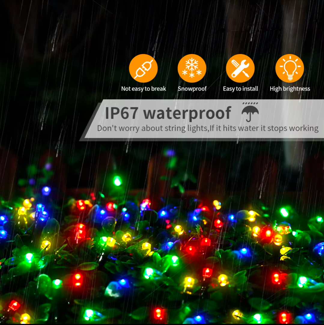 Lichterkette für Weihnachten LED Licht Dekoration 10 - 100 meter outdoor Baum