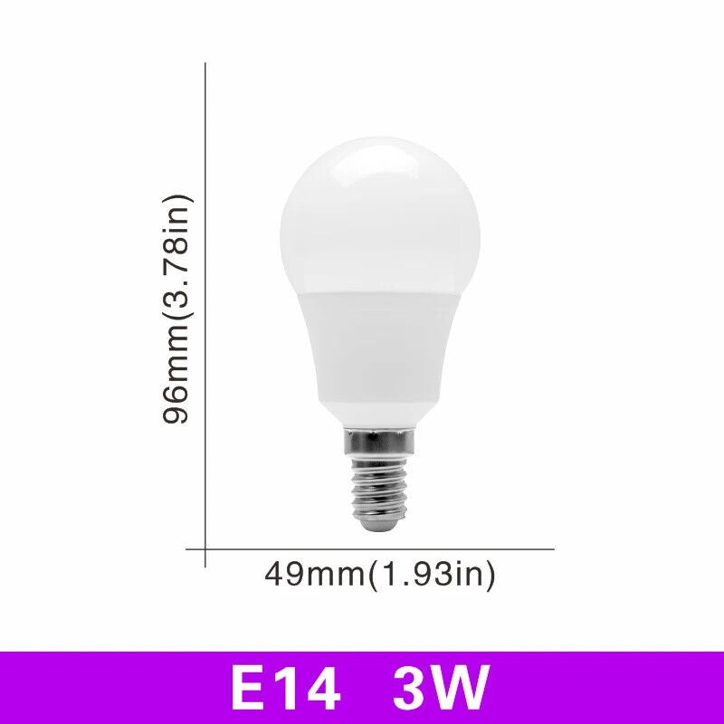 E27 E14 Led-Birne Glühbirne Warmweiß Kaltweiß 20 W 18 W 15 W 12 W 9 W 6 W 3 W