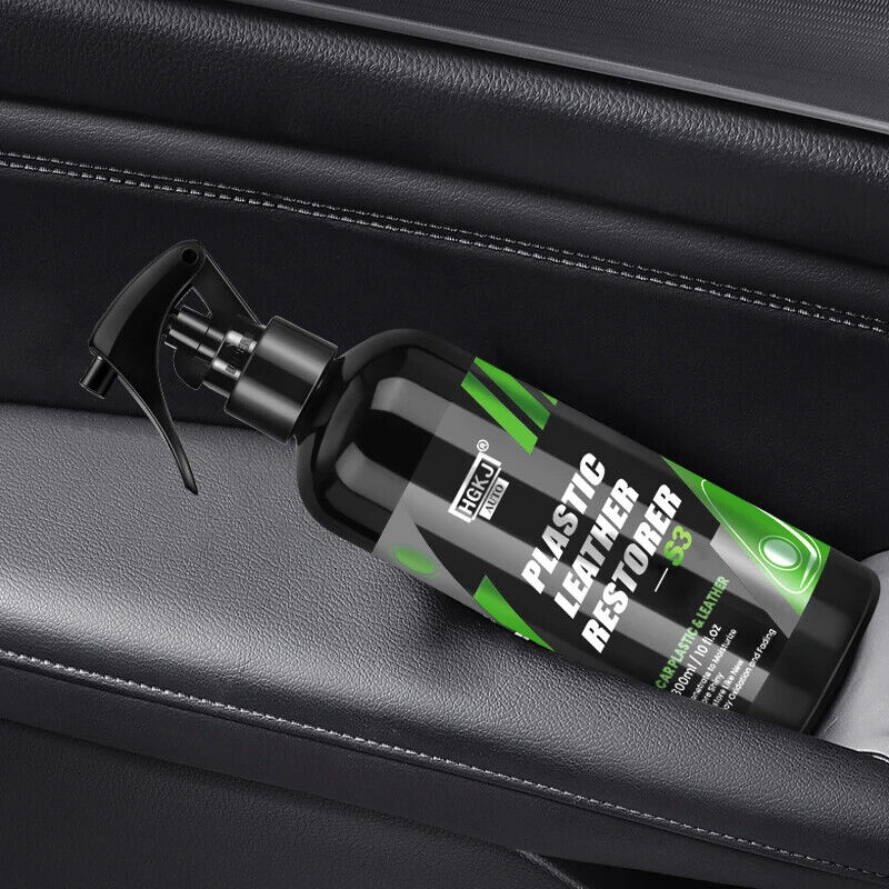 HABO Autokunststoff Leder Restaurator Spray – Polish & Reiniger für mehr Glanz