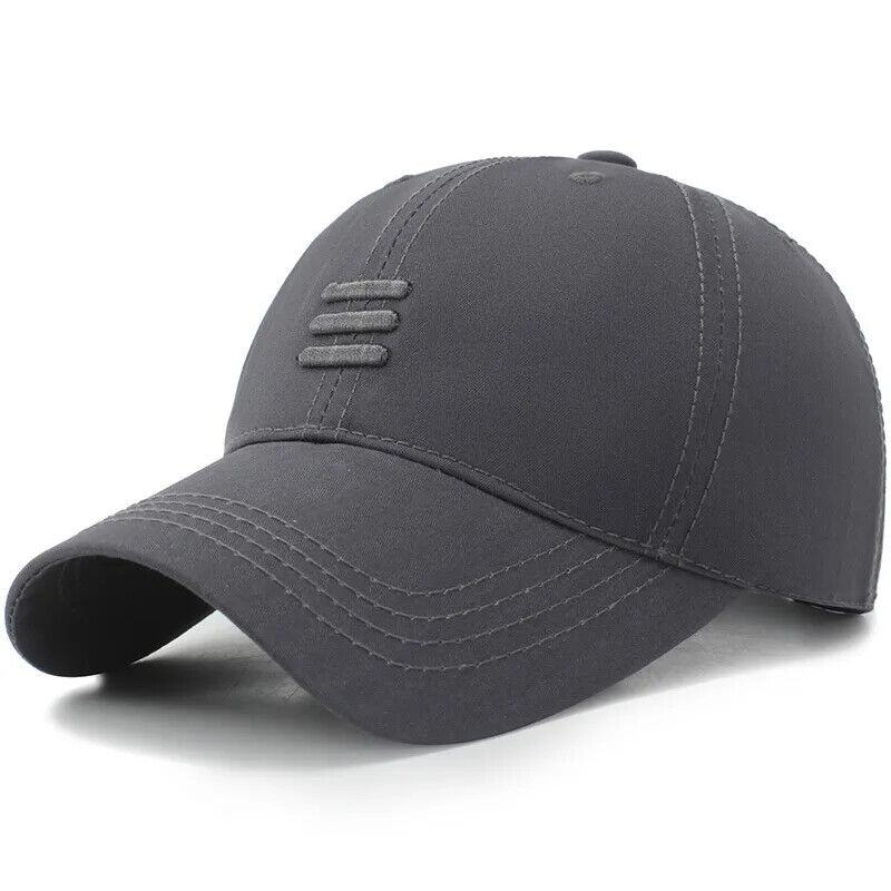 HABO Baseball Mütze mit Horizontalen Linien Hut für Frühling und Herbst
