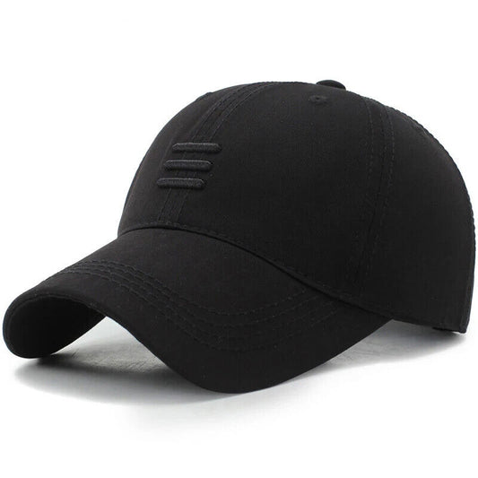 HABO Baseball Mütze mit Horizontalen Linien Hut für Frühling und Herbst