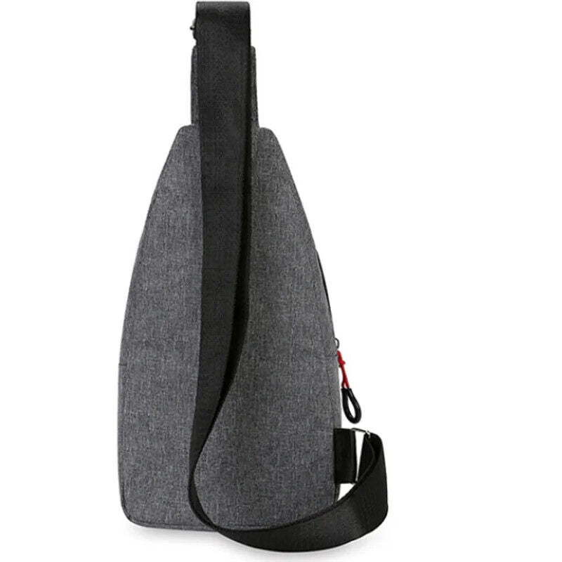 HABI Unisex Umhängetasche mit Glow-in-the-Dark-Effekt –Outdoor-Sport Brusttasche