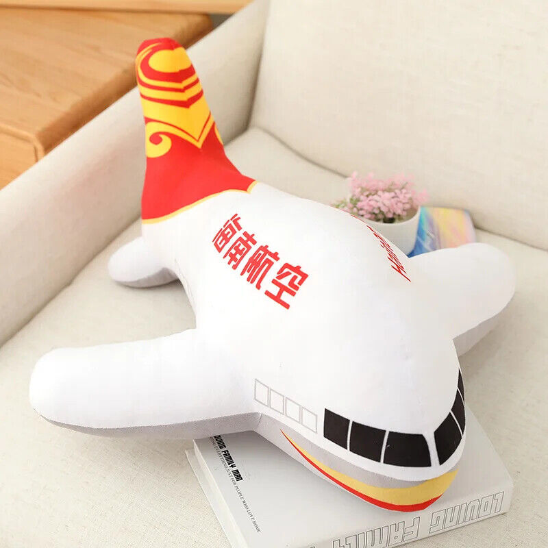 Flugzeug-Plüschkissen - Großes Kuscheltier 40/60/80cm