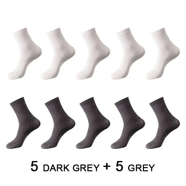 Hochwertige Premium Socken 10 Paare Atmungsaktive weiche Kompressions Socken