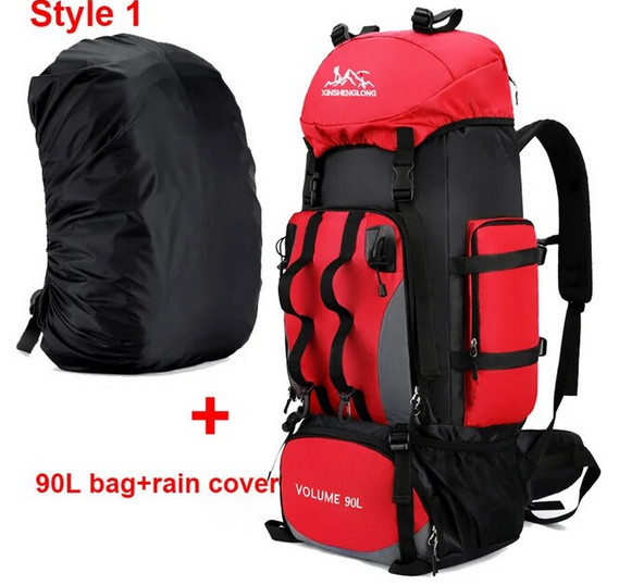 Rucksack 90L 90 Liter Reiserucksack Wanderrucksack leicht bequem Outoor