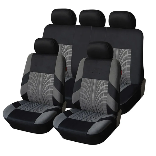 HABO Autositzbezüge Komplettes Set für SUV, Limousine & Van – Universal-Stoff