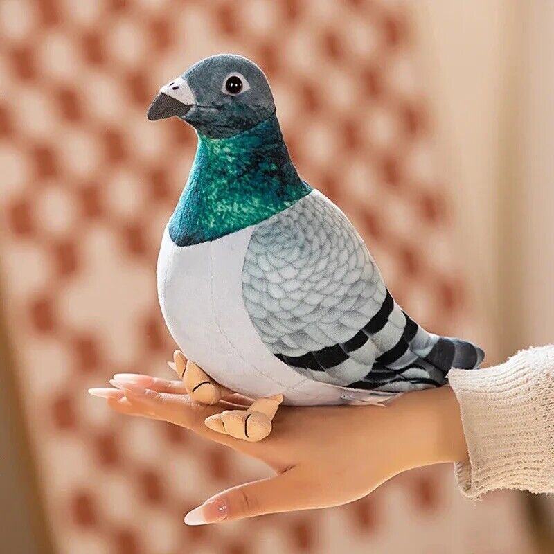 Kuscheltier Taube Möwe blau 20 cm Plüschtier  Vogel Stoffvogel Spielzeug
