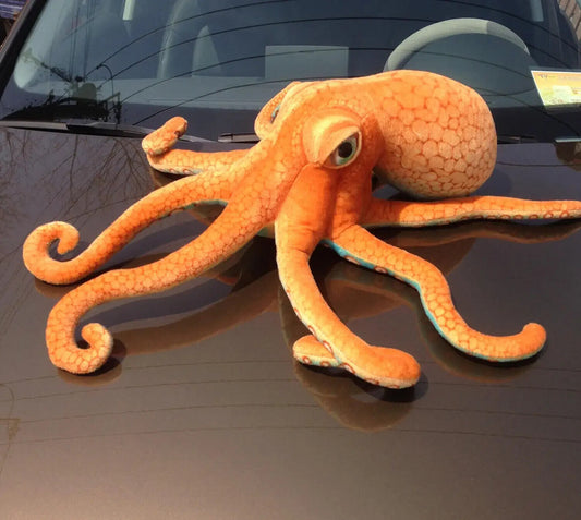 HABO 55cm Oktopus Tintenfisch Krake Kuscheltier Realistisch Meer Geschenk Kinder