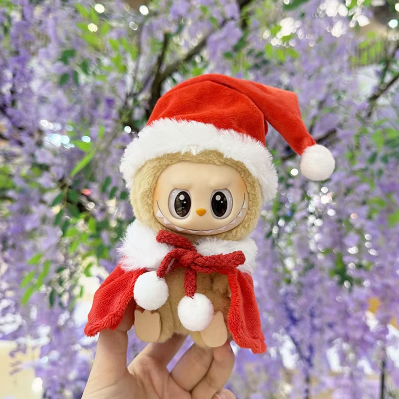 Mini Plüsch Puppe Kleidung Outfit Geschenk für Mädchen 