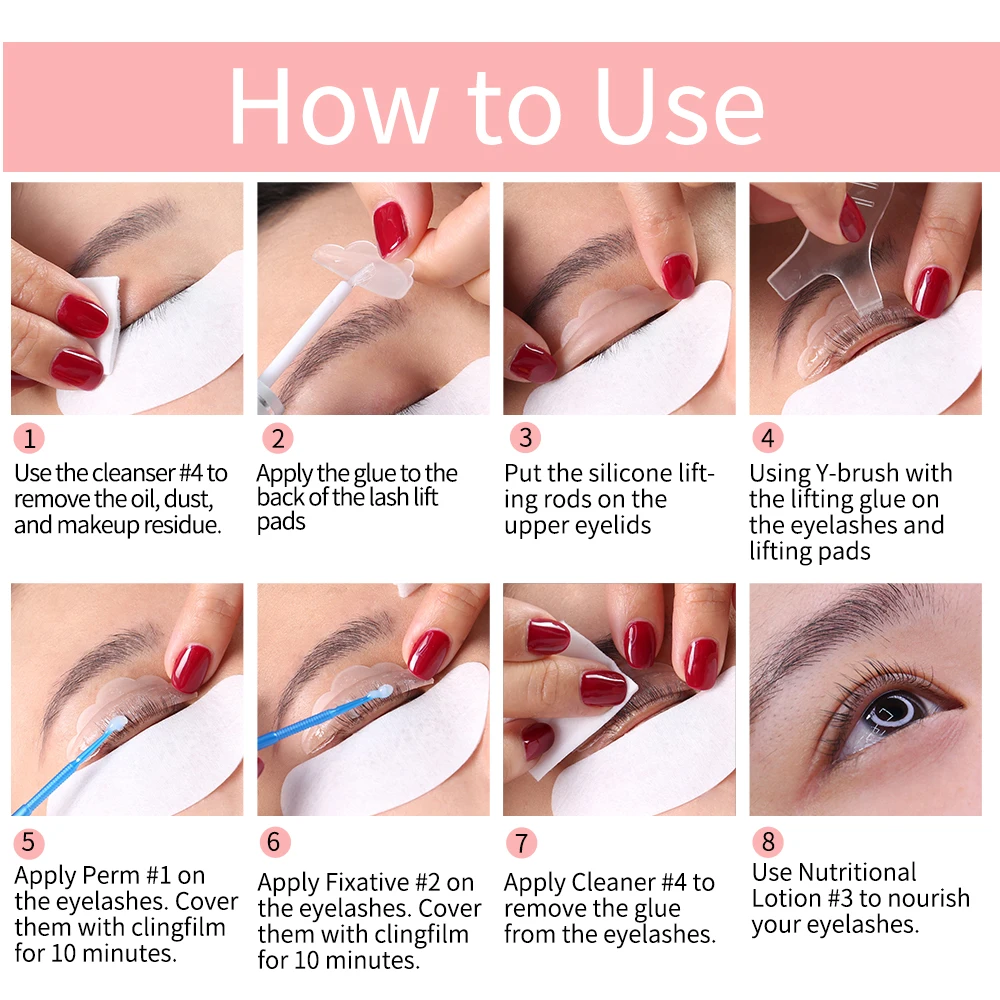 HABO Lash Lift Kit – Wimpern Lifting & Enhancer Set für Perfekte Augen