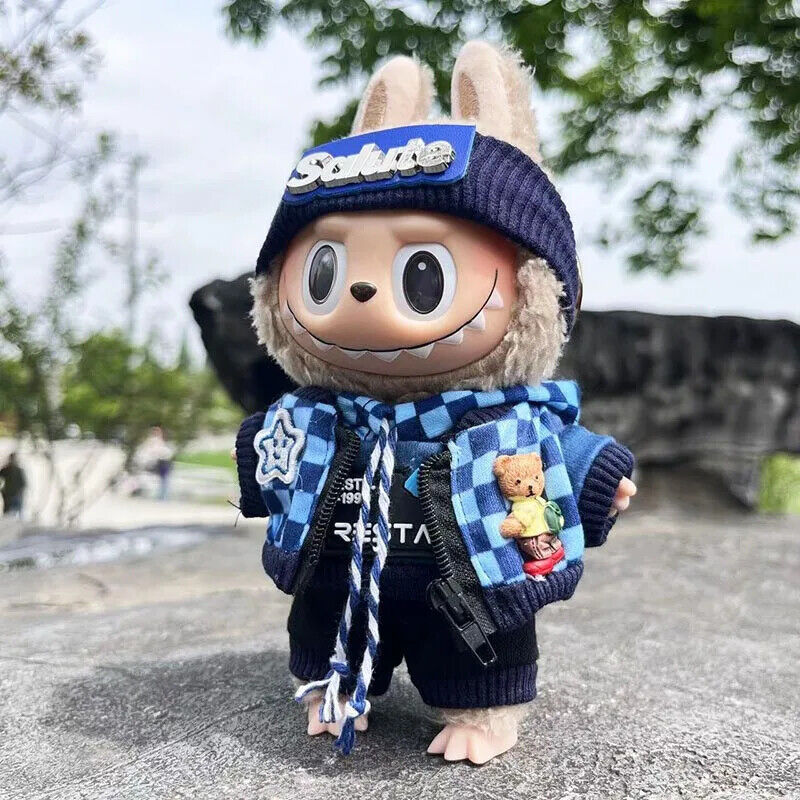 Kawaii Mini Plüsch Puppen Kleidung Outfit