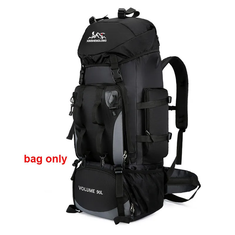 HABO 90L Wasserdicht Wandern Camping Rucksack Trekking Backpacking Groß Fächer