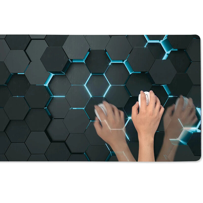 Mauspad Gaming Mauspad futuristisches Design casual Schreibtisch Xxl rutschfest