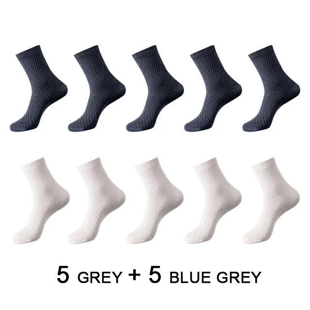 Hochwertige Premium Socken 10 Paare Atmungsaktive weiche Kompressions Socken