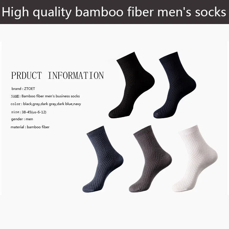 Hochwertige Premium Socken 10 Paare Atmungsaktive weiche Kompressions Socken