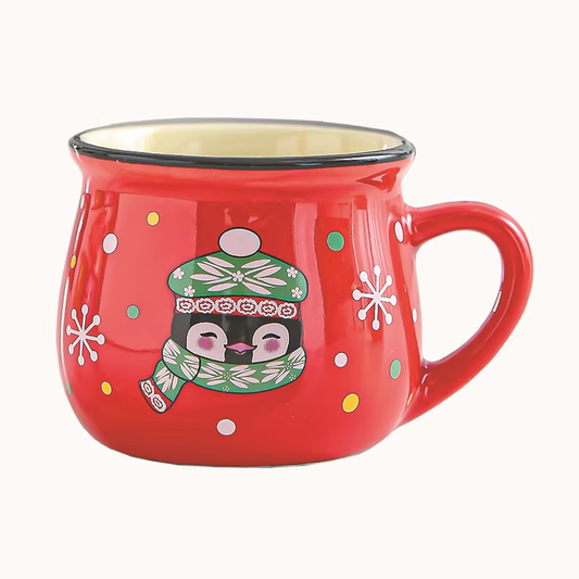 Keramik Tassen niedliche Kaffeetassen Dekoration Kaffeetasse Weihnachtsgeschenk