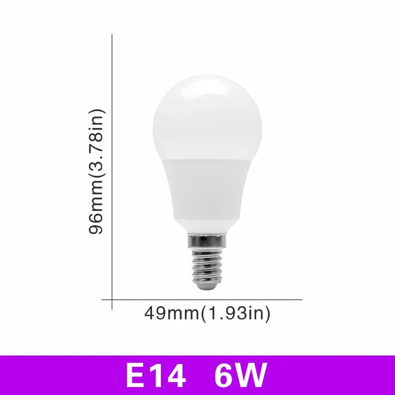 E27 E14 Led-Birne Glühbirne Warmweiß Kaltweiß 20 W 18 W 15 W 12 W 9 W 6 W 3 W