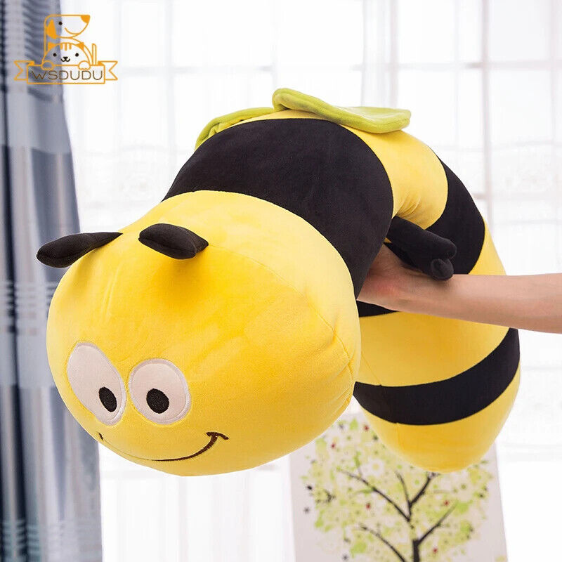 HABO Biene Kuscheltier Große Biene Plüschtier Stofftier Weich Kinder 45 CM 