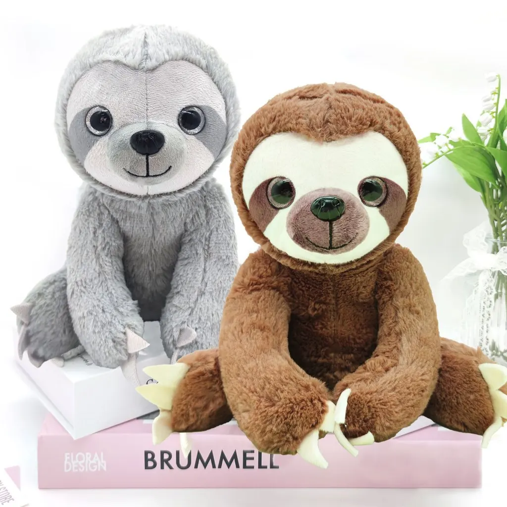 Premium-Plüsch-Faultier-Spielzeug, Lebensechtes Faultier-Kuscheltier, Superweich